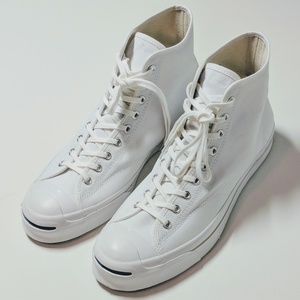 Converse Jack Purcell Signature high top.